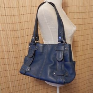 Tignanello Leather Shoulder Bag - Like New!